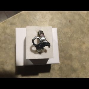 Mens Stainless Wrench Ring